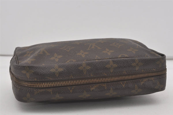 Auth Louis Vuitton Monogram Trousse Toilette 23 Clutch Bag M47524 Junk 4302I