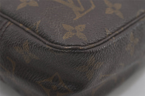 Auth Louis Vuitton Monogram Trousse Toilette 23 Clutch Bag M47524 Junk 4302I