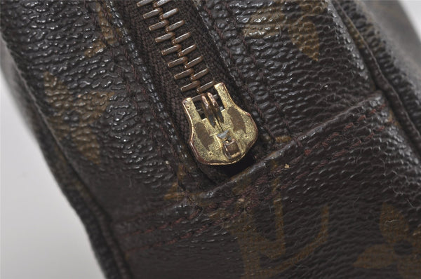 Auth Louis Vuitton Monogram Trousse Toilette 23 Clutch Bag M47524 Junk 4302I
