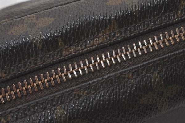 Auth Louis Vuitton Monogram Trousse Toilette 23 Clutch Bag M47524 Junk 4302I