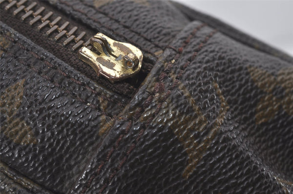 Auth Louis Vuitton Monogram Trousse Toilette 23 Clutch Bag M47524 Junk 4302I