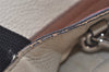 Authentic GUCCI Vintage Sherry Line Hand Tote Bag Leather 281899 White 4302J