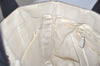 Authentic GUCCI Vintage Sherry Line Hand Tote Bag Leather 281899 White 4302J