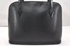 Authentic Louis Vuitton Epi Lussac Shoulder Tote Bag Black M52282 LV 4302K