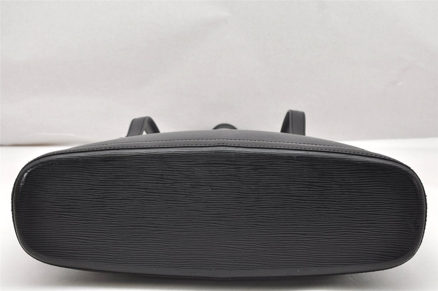 Authentic Louis Vuitton Epi Lussac Shoulder Tote Bag Black M52282 LV 4302K