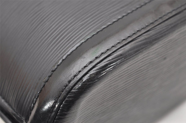 Authentic Louis Vuitton Epi Lussac Shoulder Tote Bag Black M52282 LV 4302K