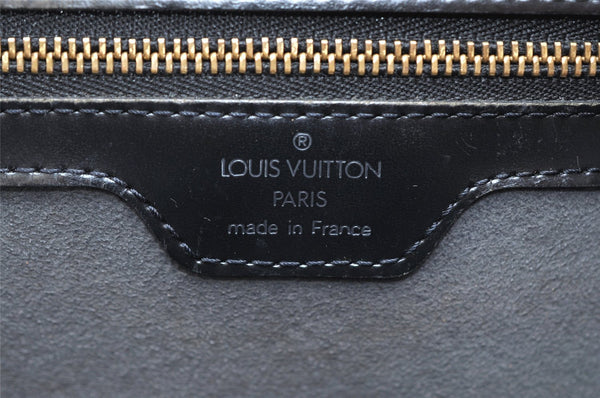 Authentic Louis Vuitton Epi Lussac Shoulder Tote Bag Black M52282 LV 4302K