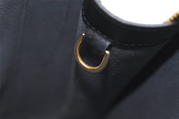 Authentic Louis Vuitton Epi Lussac Shoulder Tote Bag Black M52282 LV 4302K