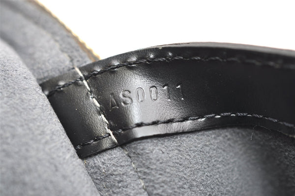 Authentic Louis Vuitton Epi Lussac Shoulder Tote Bag Black M52282 LV 4302K