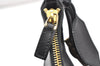 Authentic GUCCI Shoulder Hand Bag Purse GG Canvas Leather 0014128 Black 4303K