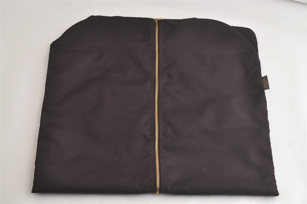 Authentic Louis Vuitton Vintage Nylon Garment Cover Case Brown LV 4304K