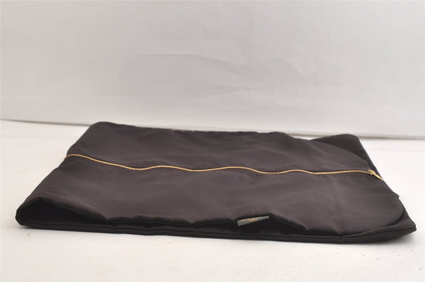 Authentic Louis Vuitton Vintage Nylon Garment Cover Case Brown LV 4304K