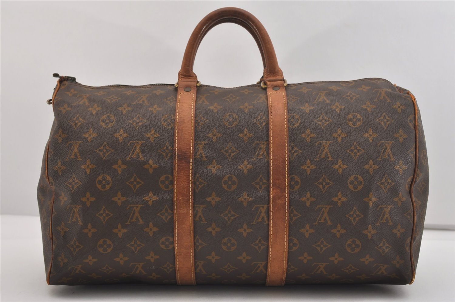 Authentic Louis Vuitton Monogram Keepall 45 Travel Boston Bag Old Model LV 4305J