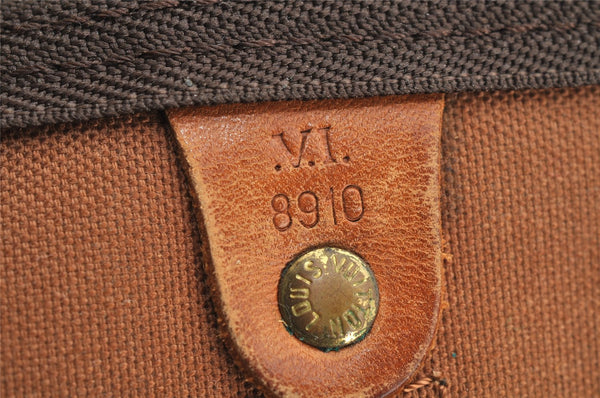 Authentic Louis Vuitton Monogram Keepall Bandouliere 50 M41416 Boston Bag 4306I