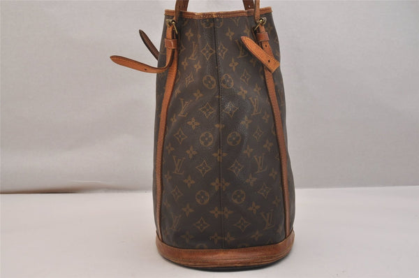 Auth Louis Vuitton Monogram Bucket GM Shoulder Tote Bag Old Model Junk 4306J