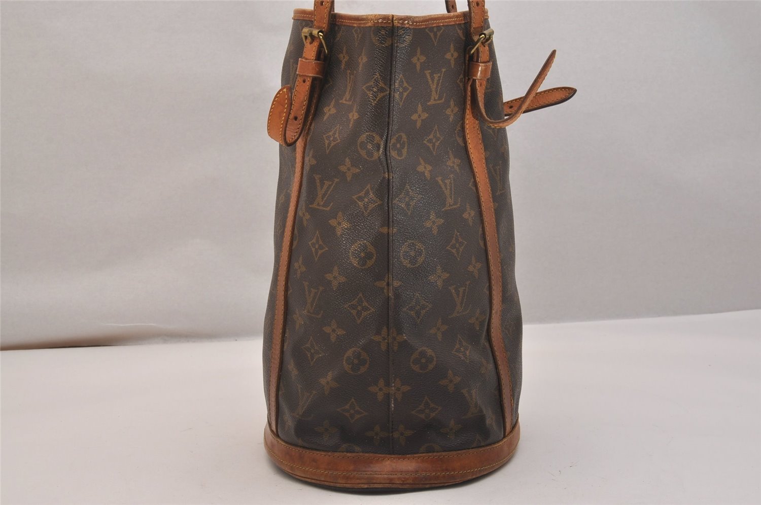 Auth Louis Vuitton Monogram Bucket GM Shoulder Tote Bag Old Model Junk 4306J