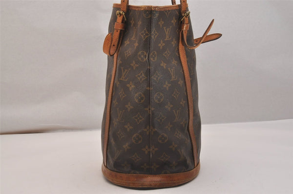 Auth Louis Vuitton Monogram Bucket GM Shoulder Tote Bag Old Model Junk 4306J