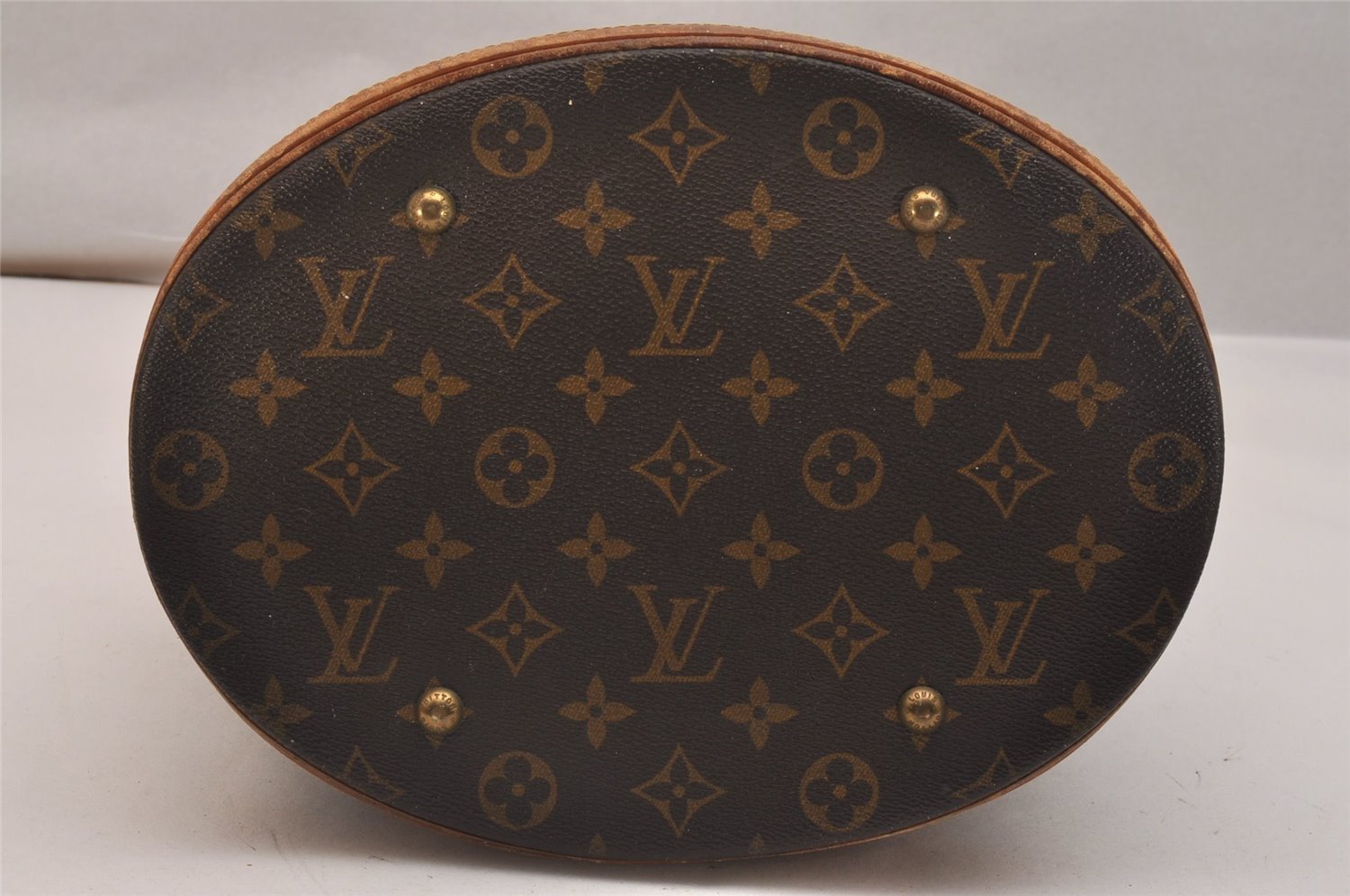 Auth Louis Vuitton Monogram Bucket GM Shoulder Tote Bag Old Model Junk 4306J