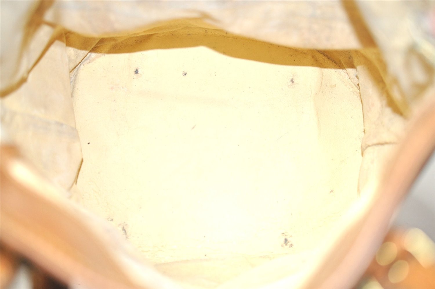 Auth Louis Vuitton Monogram Bucket GM Shoulder Tote Bag Old Model Junk 4306J