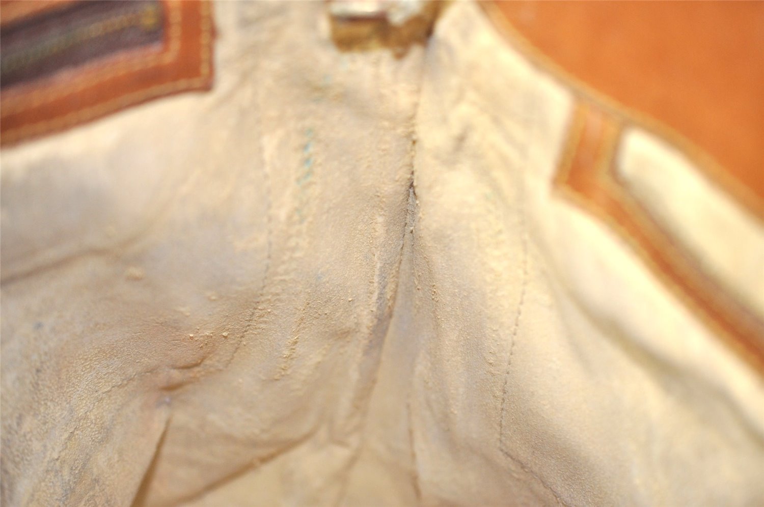 Auth Louis Vuitton Monogram Bucket GM Shoulder Tote Bag Old Model Junk 4306J