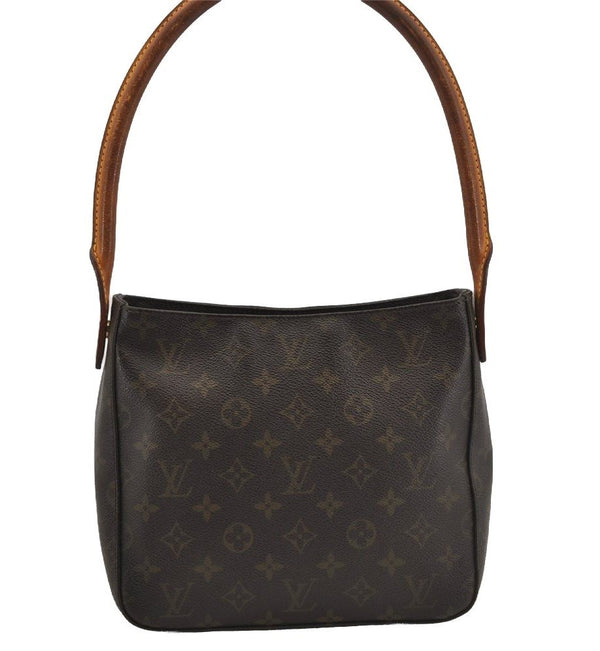 Authentic Louis Vuitton Monogram Looping MM Shoulder Bag M51146 LV 4307J