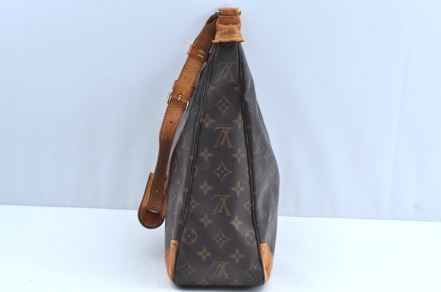 Auth Louis Vuitton Monogram Boulogne 35 Shoulder Cross Bag M51260 LV Junk 4308H