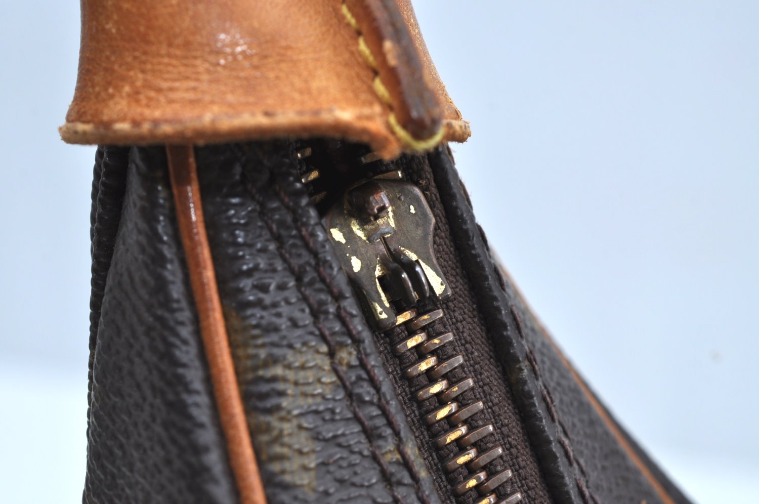 Auth Louis Vuitton Monogram Boulogne 35 Shoulder Cross Bag M51260 LV Junk 4308H