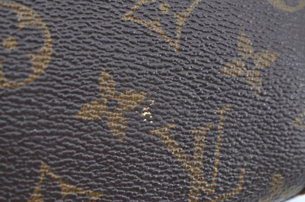 Auth Louis Vuitton Monogram Boulogne 35 Shoulder Cross Bag M51260 LV Junk 4308H