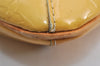 Auth Louis Vuitton Vernis Thompson Street Shoulder Bag Yellow M91071 LV 4308J