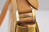 Auth Louis Vuitton Vernis Thompson Street Shoulder Bag Yellow M91071 LV 4308J