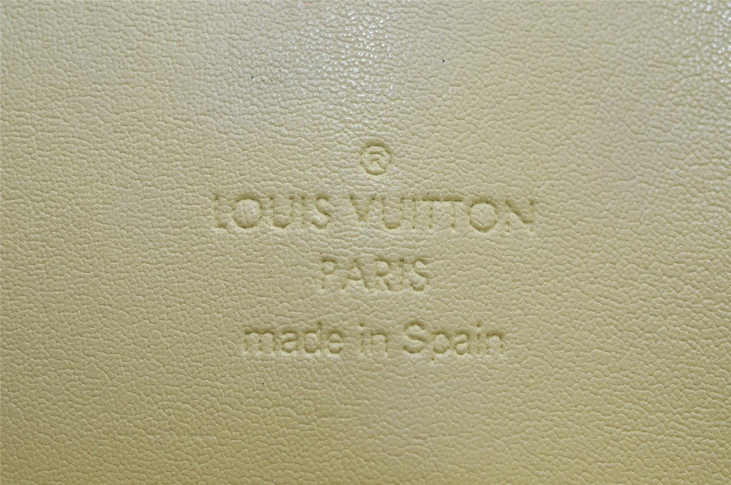 Auth Louis Vuitton Vernis Thompson Street Shoulder Bag Yellow M91071 LV 4308J