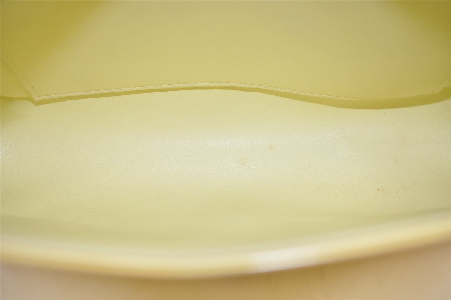 Auth Louis Vuitton Vernis Thompson Street Shoulder Bag Yellow M91071 LV 4308J