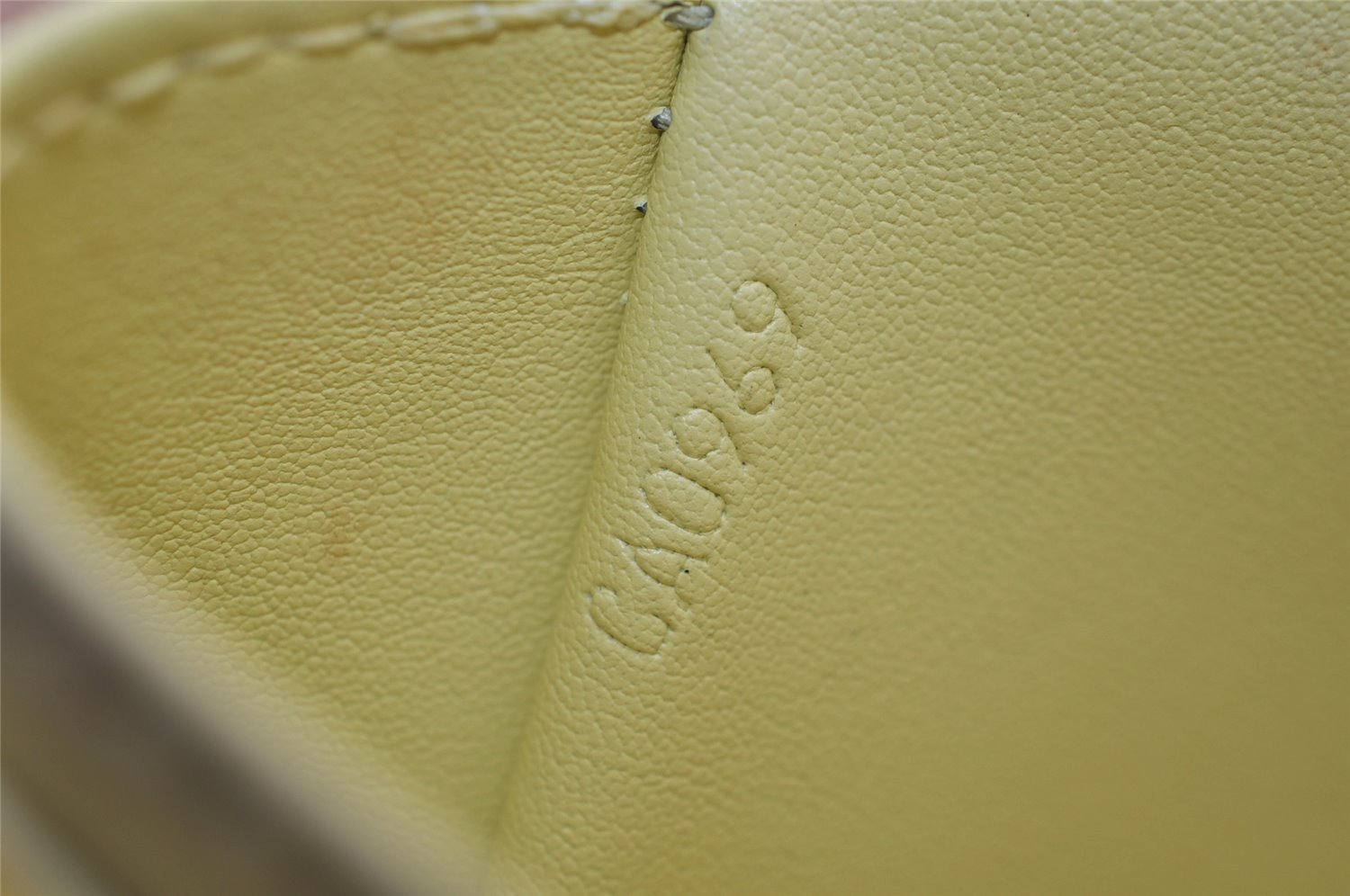 Auth Louis Vuitton Vernis Thompson Street Shoulder Bag Yellow M91071 LV 4308J