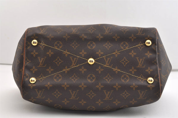 Authentic Louis Vuitton Monogram Tivoli GM Hand Tote Bag M40144 LV Junk 4309J