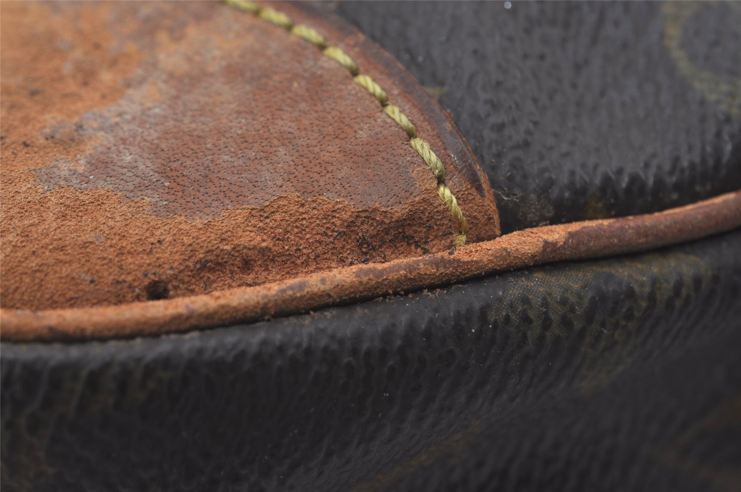 Authentic Louis Vuitton Monogram Marly Dragonne GM M51825 Clutch Hand Bag 4310I