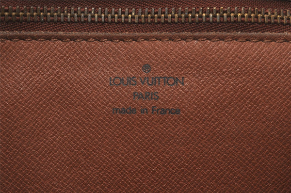 Authentic Louis Vuitton Monogram Marly Dragonne GM M51825 Clutch Hand Bag 4310I