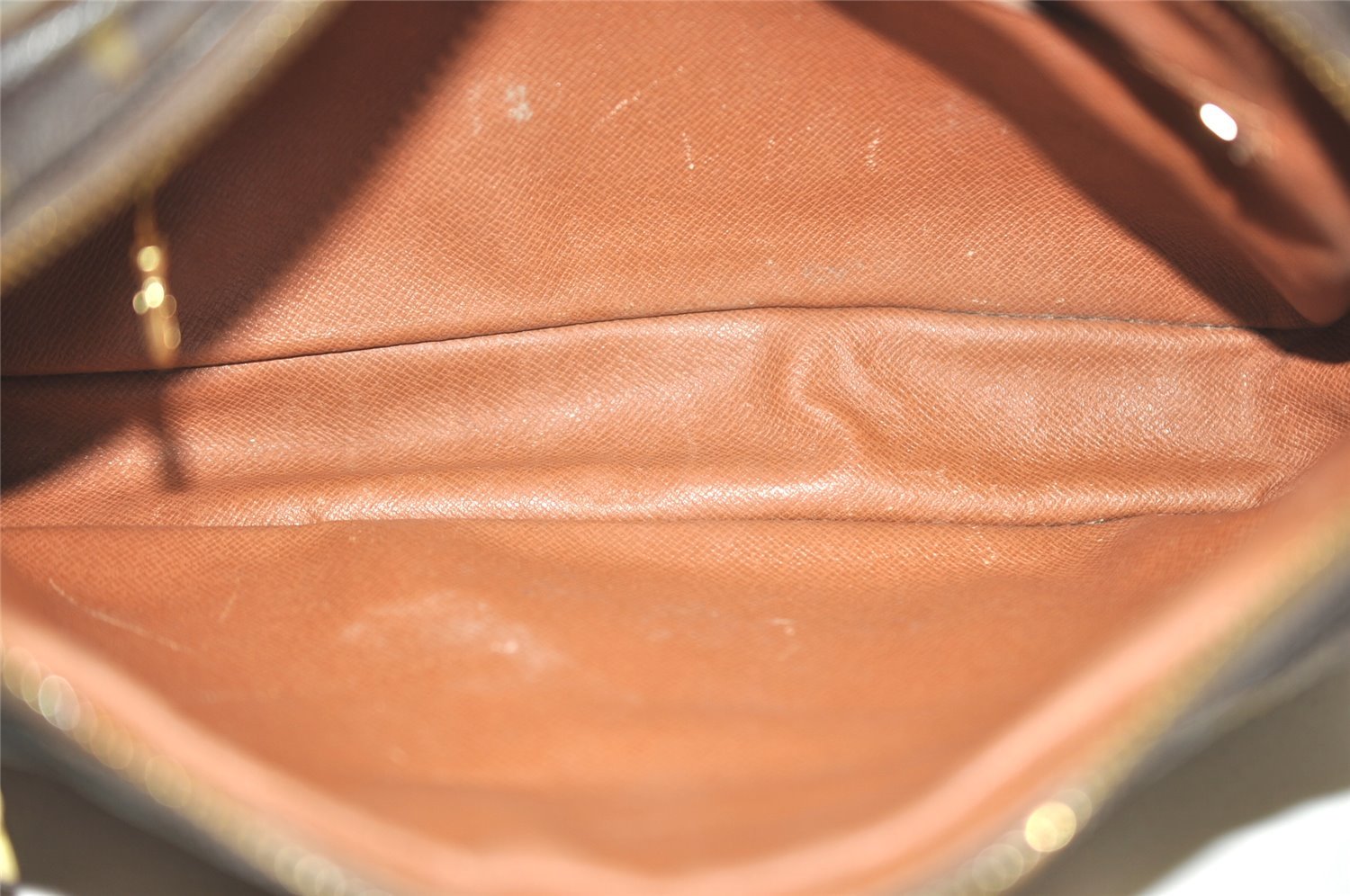 Authentic Louis Vuitton Monogram Marly Dragonne GM M51825 Clutch Hand Bag 4310I