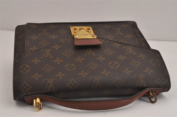 Authentic Louis Vuitton Monogram Monceau 2Way Shoulder Hand Bag M51185 LV 4310J