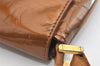 Auth Louis Vuitton Vernis Thompson Street Shoulder Bag Brown M91124 LV 4311J