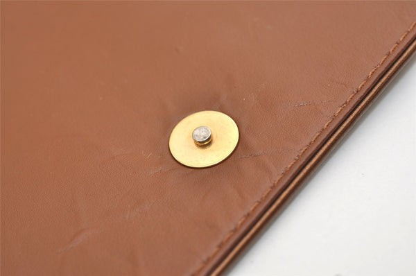 Auth Louis Vuitton Vernis Thompson Street Shoulder Bag Brown M91124 LV 4311J