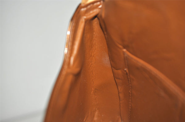 Auth Louis Vuitton Vernis Thompson Street Shoulder Bag Brown M91124 LV 4311J