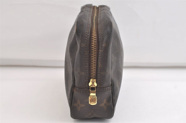 Auth Louis Vuitton Monogram Trousse Toilette 23 Clutch Hand Bag M47524 LV 4311K