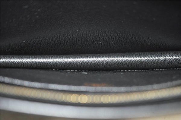 Authentic Louis Vuitton Epi Pochette Homme Clutch Hand Bag Black M52522 LV 4313I