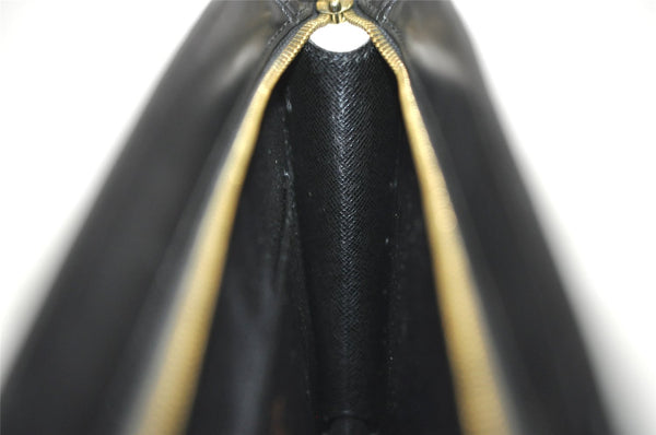 Authentic Louis Vuitton Epi Pochette Homme Clutch Hand Bag Black M52522 LV 4313I