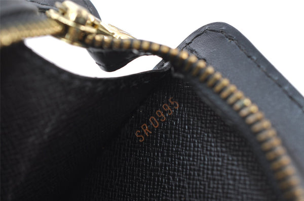 Authentic Louis Vuitton Epi Pochette Homme Clutch Hand Bag Black M52522 LV 4313I