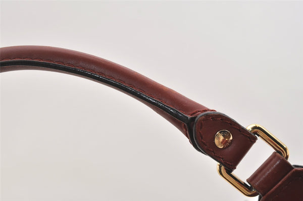 Authentic GUCCI Sukey Shoulder Tote Bag GG Canvas Leather 211944 Brown 4313J