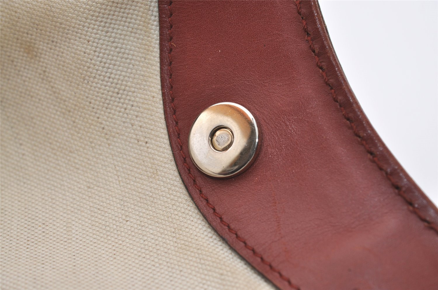 Authentic GUCCI Sukey Shoulder Tote Bag GG Canvas Leather 211944 Brown 4313J