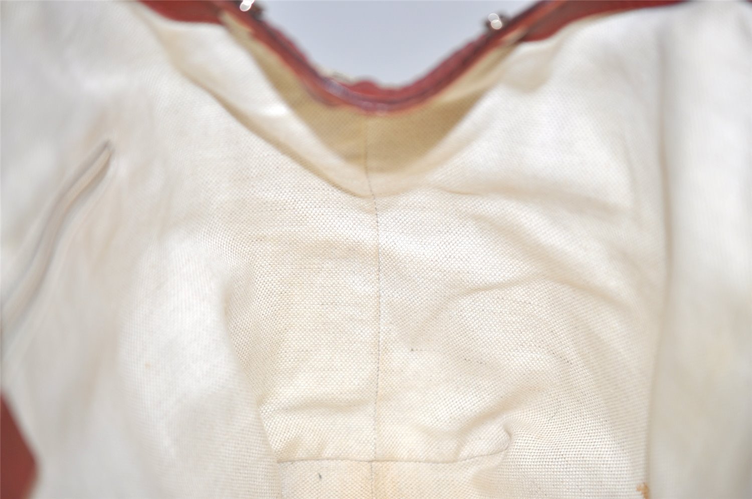 Authentic GUCCI Sukey Shoulder Tote Bag GG Canvas Leather 211944 Brown 4313J