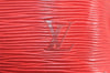 Authentic Louis Vuitton Epi Petit Noe Shoulder Drawstring Bag M44107 Red 4315K
