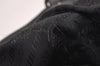 Authentic PRADA Vintage Nylon Tessuto Leather Shoulder Tote Bag Black 4316J